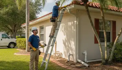 Tampa, FL plumbing repair technician providing professional residential pipe and leak repair services