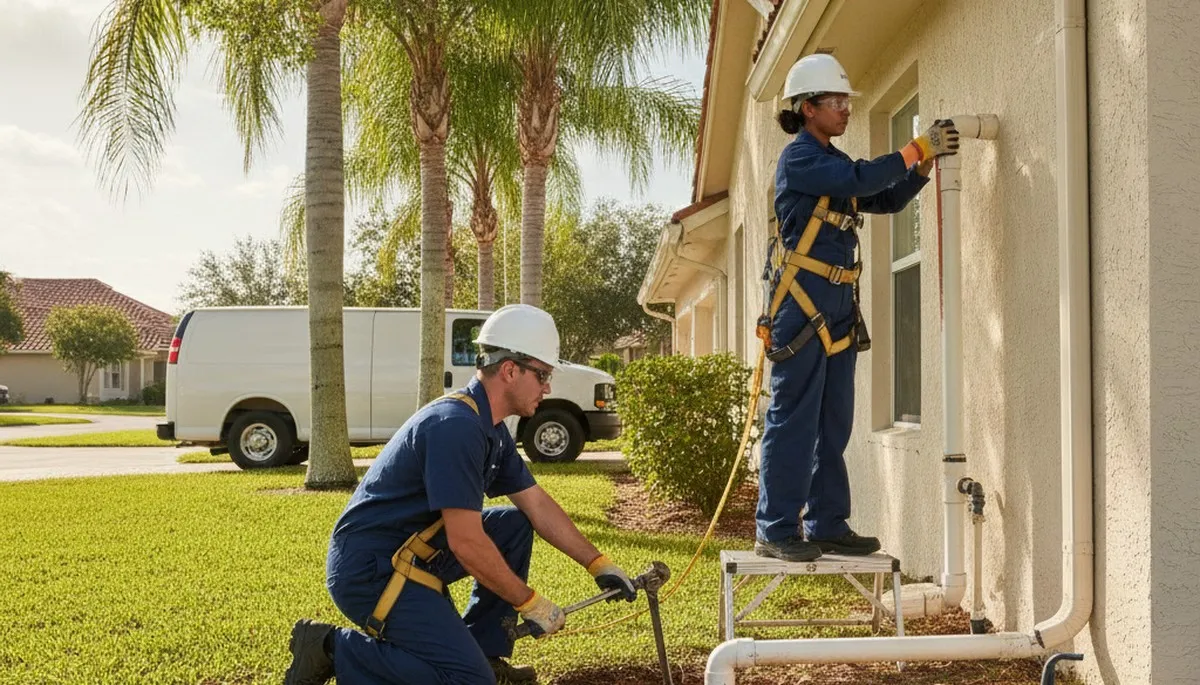 Tampa, FL plumber providing professional plumbing repair services for local homes and businesses