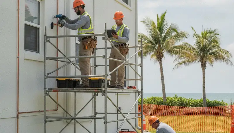 Tampa, FL plumber repairing a residential pipe for reliable plumbing service
