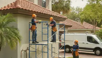Tampa, FL plumber inspecting pipes for leak repair in a residential plumbing service call