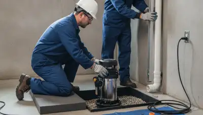 Sump pump installation for Tampa, FL homes by professional plumbers